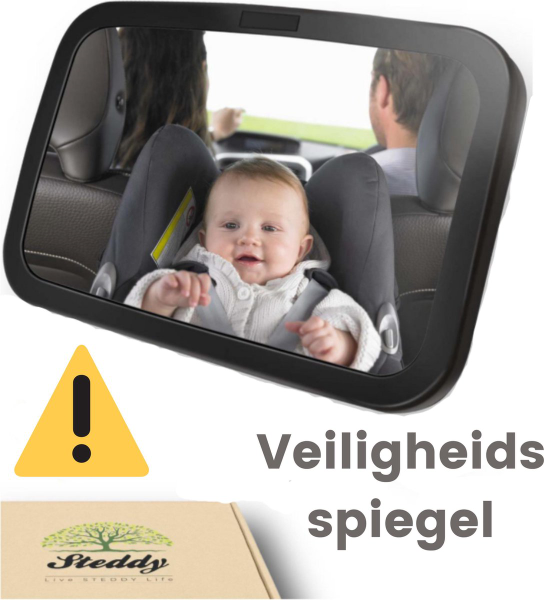 Baby Autospiegel - Maxi Cosi Spiegel - Baby Spiegel Auto - Achterbank  Spiegel - Veiligheidsspiegel - Hoofdsteun Spiegel - Autostoel Spiegel kopen  | Baby / Geboorte