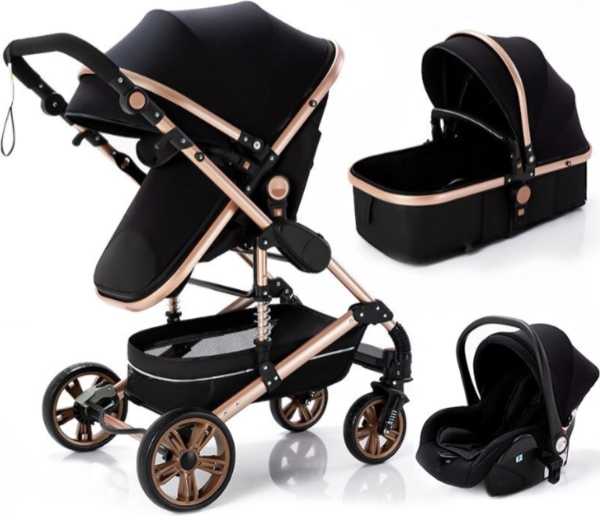 Belecoo® 3-In-1 Kinderwagen Opvouwbaar - Opvouwbare Baby Vervoer - Buggy -  Trolley - Wieg Draagbaar - Tas - Verstelbaar - Mand - Kinder Autostoel -  Multifunctioneel kopen | Baby / Geboorte