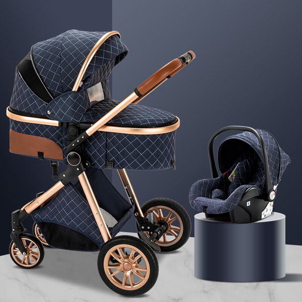 New Born Kinderwagen 3 in 1 - Wandelwagen - blauw - Maxi Cosi kopen | Baby  / Geboorte