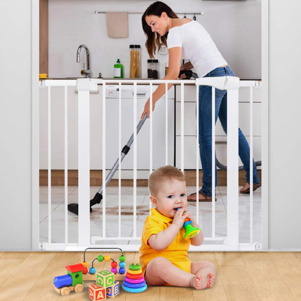 KingSo Traphekje - Traphek - Veiligheidshek - Veiligheidshekje - Voor  Baby's, Kinderen, Peuters & Huisdieren - Wit kopen | Baby / Geboorte